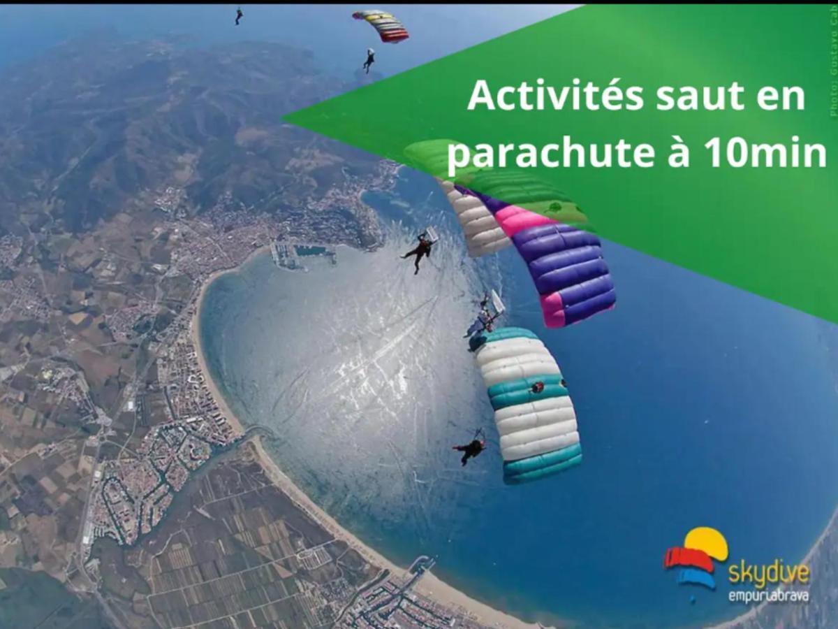 La Petite Venise Empuriabrava Solarium Vue Mer, 2 Terrasses Clim Parking Free Oc Keys Kültér fotó