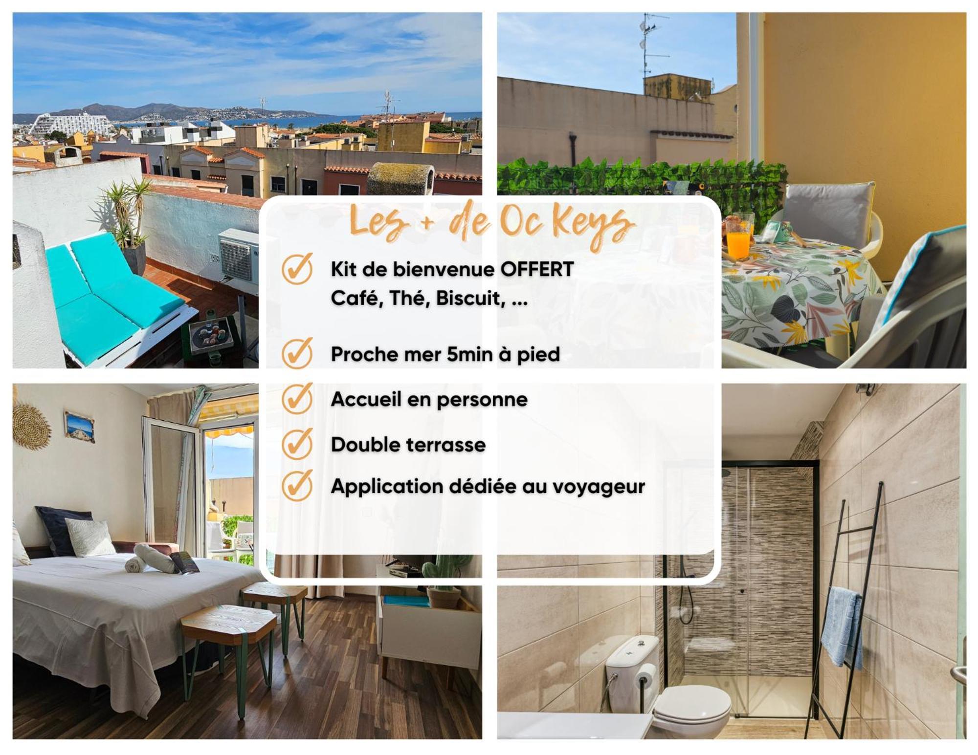 La Petite Venise Empuriabrava Solarium Vue Mer, 2 Terrasses Clim Parking Free Oc Keys Kültér fotó