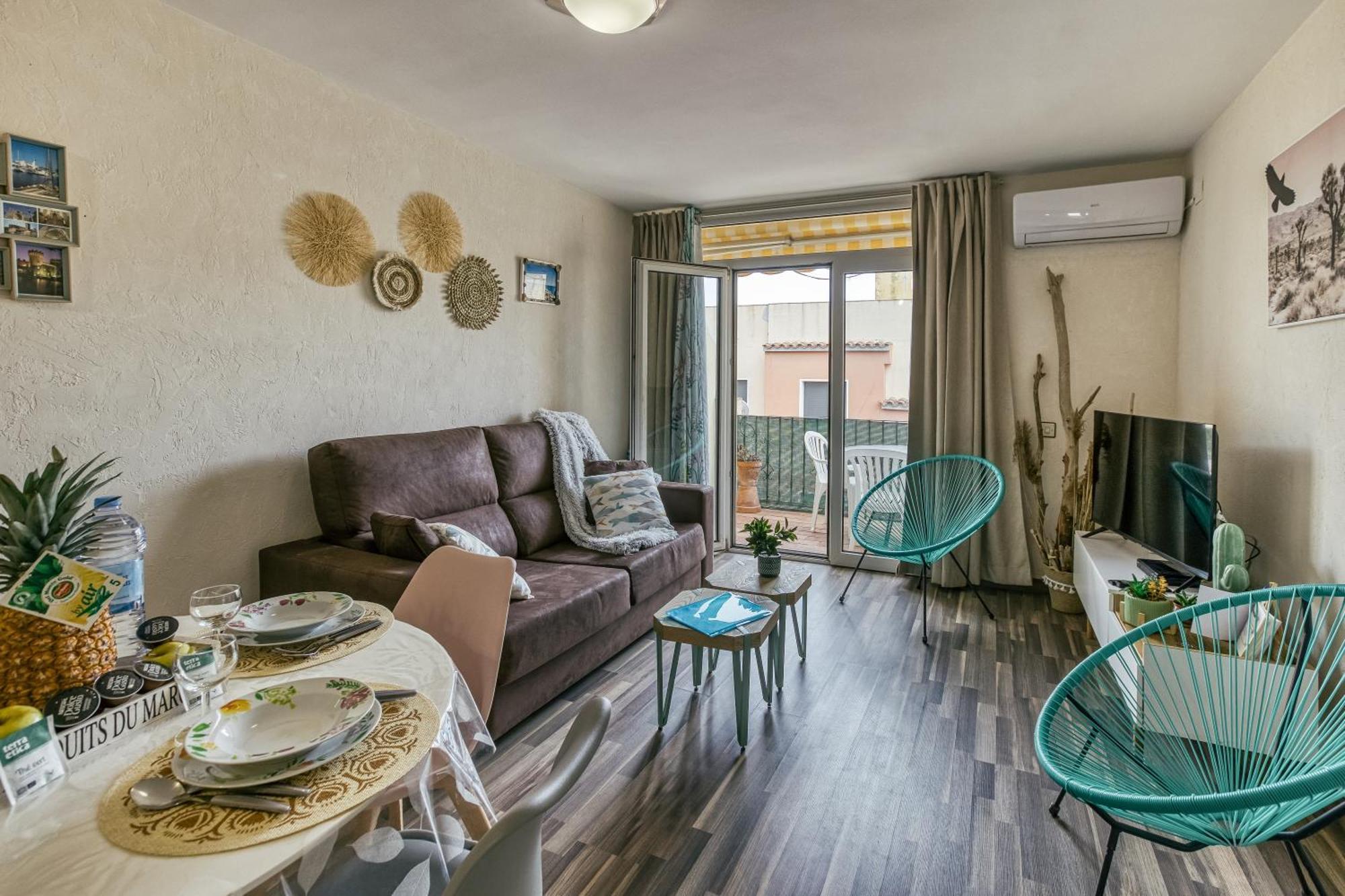 La Petite Venise Empuriabrava Solarium Vue Mer, 2 Terrasses Clim Parking Free Oc Keys Kültér fotó